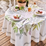 Bouquet De Fougeres Bouleau Tablecloth 